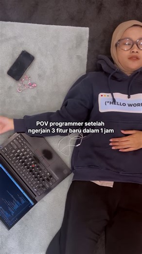 Dicoding Indonesia on Instagram: "Langsung sadar lagi 🫣 #dicoding #ai #coding #programmer"