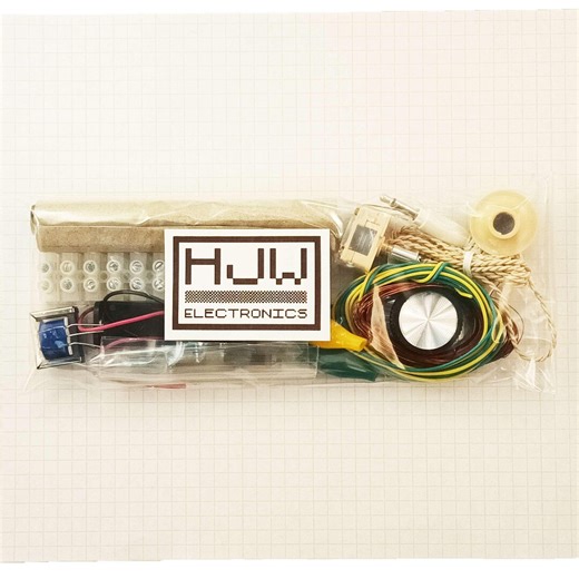 Crystal Set Radio Kit With Single Transistor Boost Option - Etsy Canada