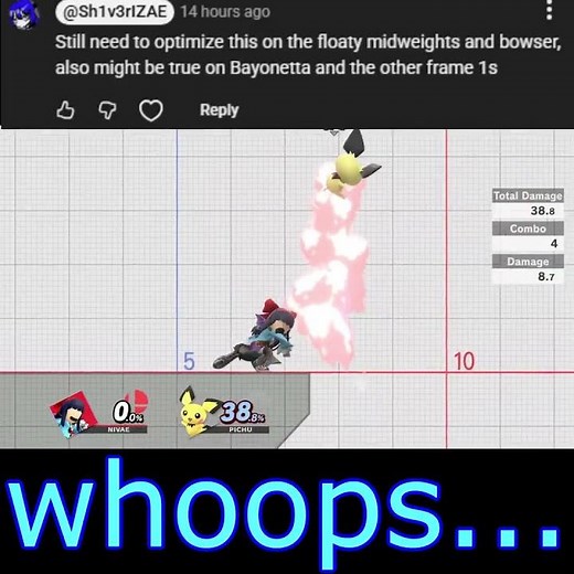 mii brawler frame inescapable combo #savesmash #smashbros