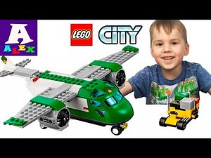 Review and unboxing of the LEGO City Cargo Plane 60101 Toy