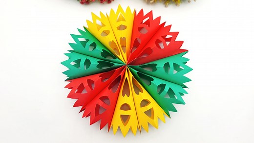 10K views · 82 reactions | Easy Christmas Crafts ❄ Paper Snowflake...