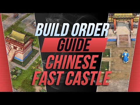 Age of Empires 4 - Chinese Fast Castle Build Order