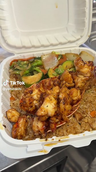 Fresh Lobster Caught Daily for Your Hibachi Feast
