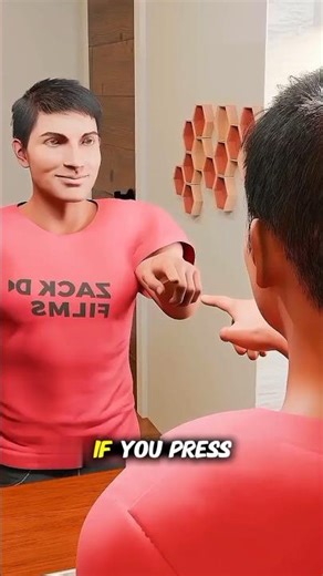 The fingernail trick to detect hidden mirrors 😮