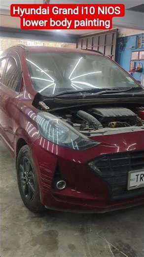 Hyundai Grand i10 NIOS full body painting / #automobile #hyundai #grandi10nios