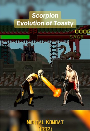 Scorpion | Evolution of Toasty #mortalkombat #fatalitymortalkombat #scorpion #toasty #edboon