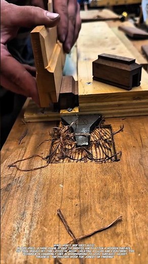 Perfect Wood Planing Technique | Smooth & Flat Surface Finish.