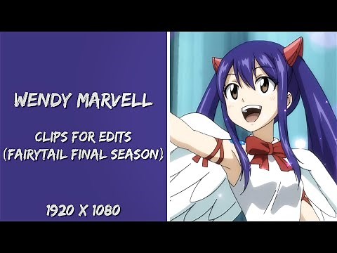 wendy marvell final season scene compilation | 1080p | english dub