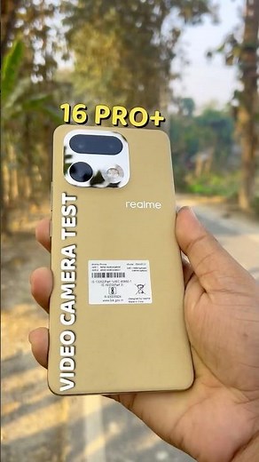 Realme 16 Pro+ Video Camera Test 🔥