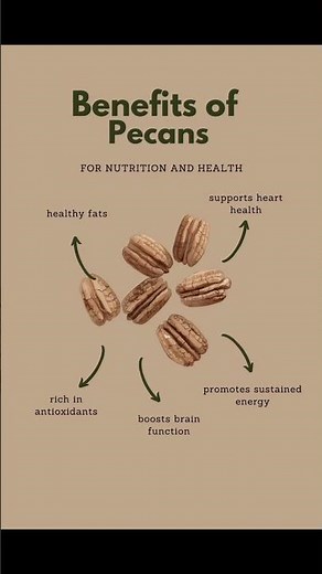 5 Amazing Benefits of Pecans You NEED to Know 🤯🥜 #PecanPower#pecans #healthyeating