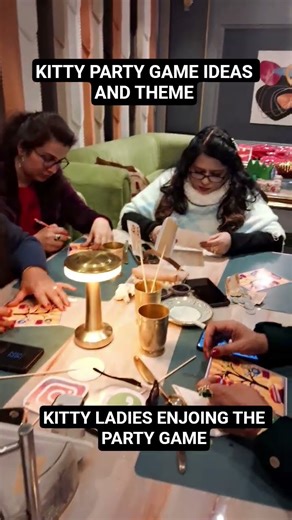 Kitty Party-Fun-Filled Kitty Ladies Party Game Theme | Laughter, Masti & Memorable Moments