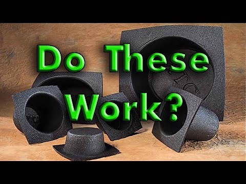 DO the little foam speaker baffles actually do anything?