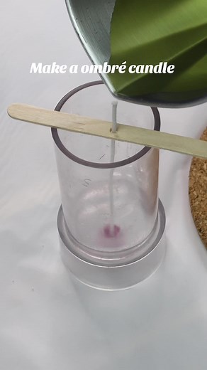 Easy DIY Ombré Candle Tutorial | Candle Making Tips