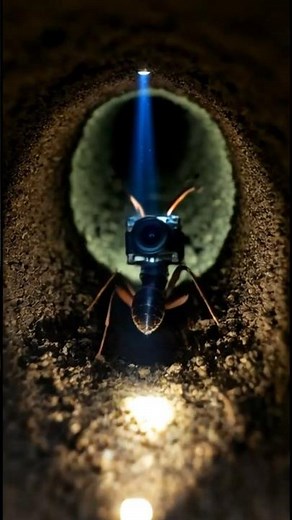 Ant POV: Inside a Massive Underground Colony | Real Micro Camera Documentary (9:16)