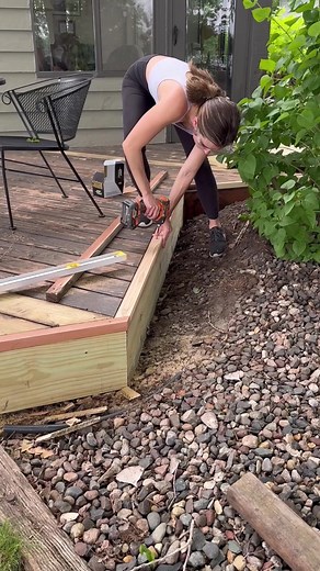 So far this deck has cost me over a grand, can’t imagine what it would be if i wasn’t reusing and refinishing as much as possible. #deckrepair #deckrenovation #decking #deckrefinishing #refinishing #salvage #salvaged #deckdesign #deckbuilding #diydeck #deckingmakeover