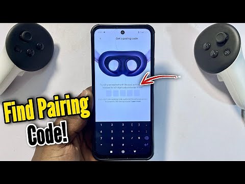 How to Find the 5 Digit Pairing Code on Meta Quest 3S