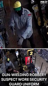 15K views · 13 reactions | DOLLAR STORE ROBBERY: Police in Philadelphia are searching for a gun-toting robbery suspect who they say wore a security guard uniform while robbing a Dollar General. More info in our bio link. | FOX 29 | Facebook