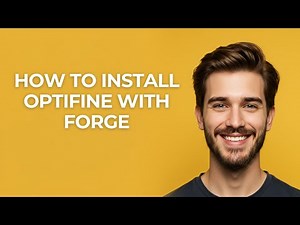 How To Install Optifine With Forge - GUIDE!