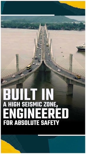 India's longest earthquake-resistant bridge connecting south and north Guwahati #pmmodi #pmmodinews