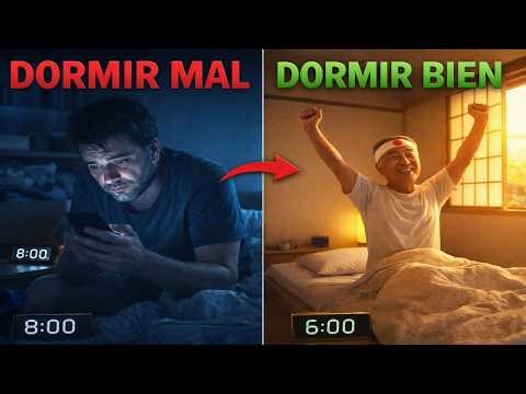 Duermen 5 horas pero tienen más energía que tú | El método japonés explicado