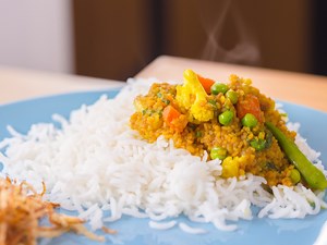 Bhaja Moong Dal Shobji diye—detailed recipe with video by