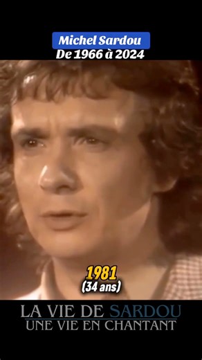L’évolution physique de Michel Sardou à travers les âges, de 1966 à aujourd’hui ✨ | La vie de Sardou, une vie en chantant