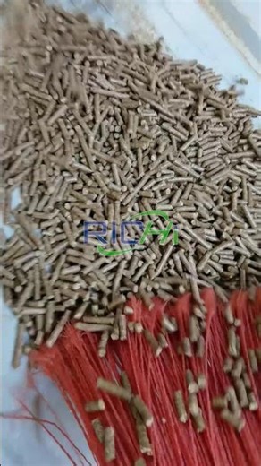 Straw Pellet Line Test Run for South African Market
