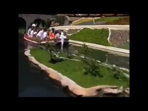 Disneyland's Storybook Land Canal Boats 1997 in Time Lapse