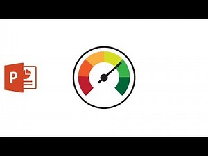 Draw a Speedometer Icon in Microsoft PowerPoint 2016
