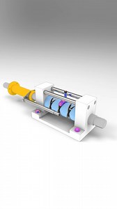 Barrel Cam Mechanism 1. #manufacturing #3ddesign #productdesign #automation #mechanism #machine #engineering #mechanical #mechanic | Breno Cruz