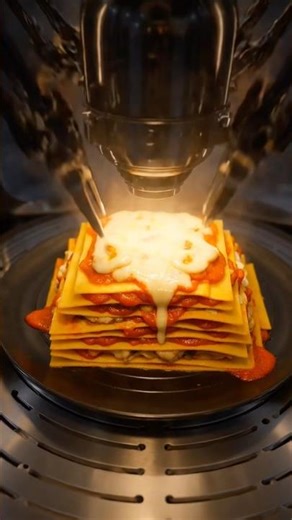 INSANE Automatic Lasagna Machine Makes Perfect Layered Lasagna! 🤖🍝🔥