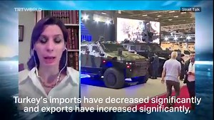 19K views · 739 reactions | Turkey's booming defence sector has seen its exports grow by 86 percent between 2015 and 2020. Elisabeth Braw, a senior fellow at American Enterprise Institute, says Turkey is establishing itself as an independent player outside of NATO. For more: https://youtu.be/WomCtcda57o | TRT World | Facebook