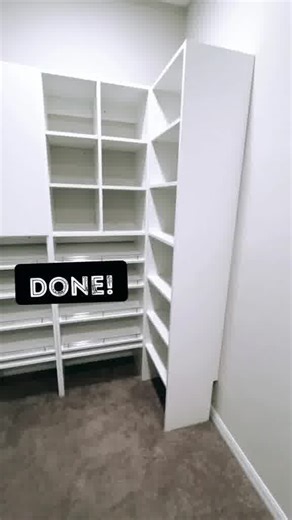 Cue the happy dance 💃 when you level up your closet and transform it into the closet of your dreams! #modularclosets #closet #closetgoals #closetinspo #closettour #organizing #organized #organize #closetcleanout #organizedhome #organizingideas | Modular Closets