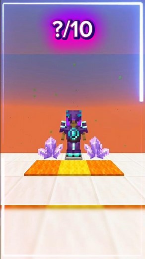 ​Secret Armor Trim Combo You Need to Try! 😱 #minecraftshorts