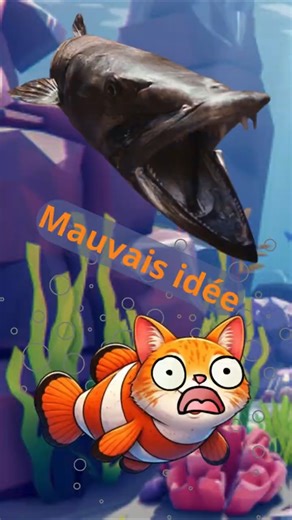 ✨Je suis un poisson clown🐠 .... et je me fais manger💀