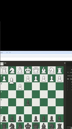 Kan je echt in 2 zetten verliezen met schaken? #schaken #chess