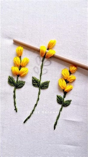 Wonderful flower hand embroidery #embroidery #shorts #handbroidery #trending #ytshorts