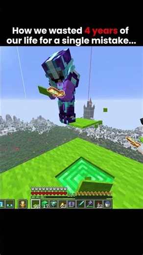 How we wasted 4 years of our life for a single mistake #minecraft