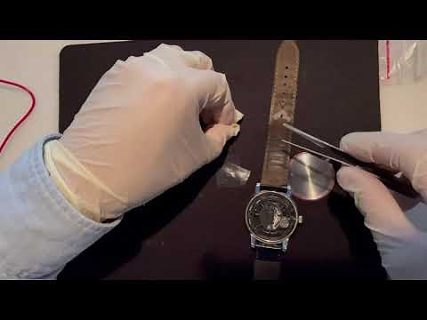 How to change the battery for TISSOT watch