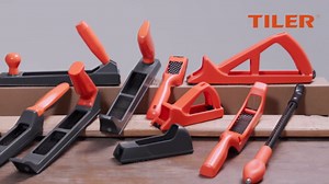 TILER Surform Multi Rasp Plane, Aluminium Fine-Cut Wood Planer with Blade Length 250mm 8405