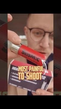 Die heftigste Munition, die ich je verschossen habe