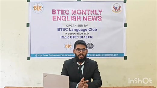 1.7K views · 50 reactions | We, from BTEC Language Club, are delighted to present our very first Monthly English News! We had been planning this for a long time, and finally, we made it happen. Special thanks to our dedicated club members for their hard work and to our media partner Radio BTEC 00.18 FM for their support.  Watch, enjoy, and stay tuned for more updates every month! ️ Be Precious Be Learned  | BTEC Language Club | Facebook