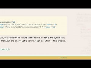 How to Hide Table Rows If All Cells Are Empty in PHP and JavaScript