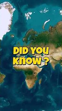 Why Are Europe and Asia Separate Continents? 🤔 #worldmaps #mapanimation #geography #shorts