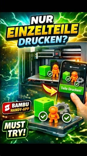 Bambu Mobile App Feature: Reprint individual parts from a print job ✅