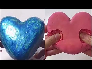 CLAY CRACKING COMPILATION. MIXING SLIME WITH PLASTICINE.Satisfying slime video 5