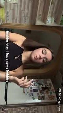 Russian girl talks about her smoking addiction