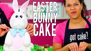How To Make an EASTER BUNNY CAKE - Filled With 4 Delicious Flavours Of CADBURY CREME EGGS