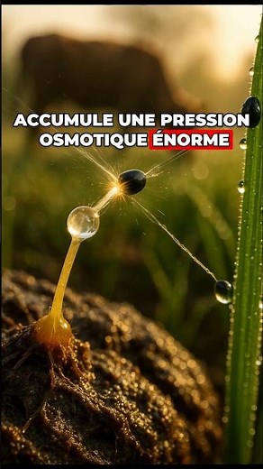 Pilobolus, le champignon catapulte : un projectile record dans la prairie