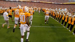 Hit The Sign 👉 Run Through The T | Tennessee Football